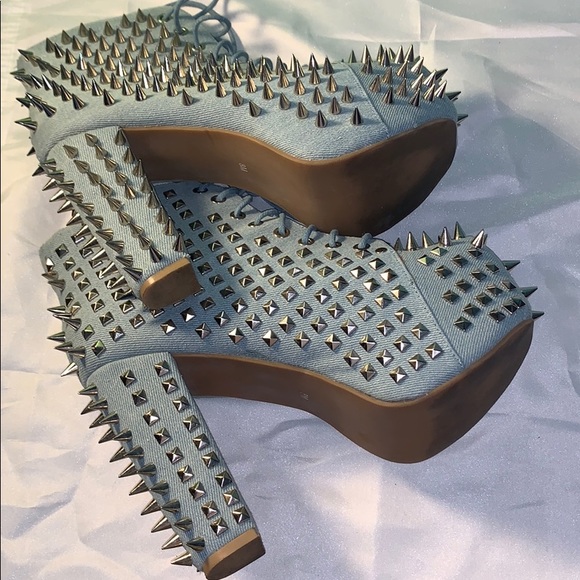 Jeffery Campbell Spiked Lita - Picture 2 of 3